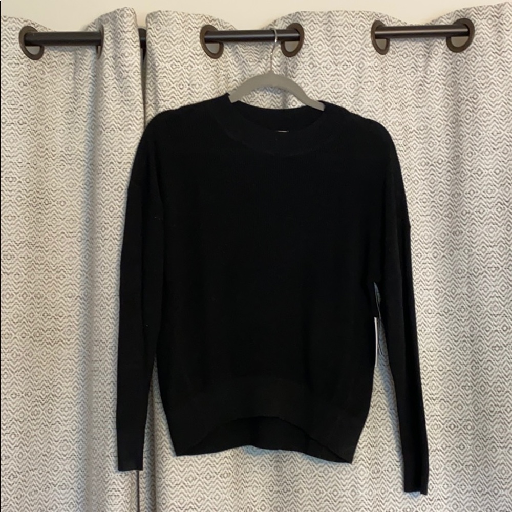 Black sweater